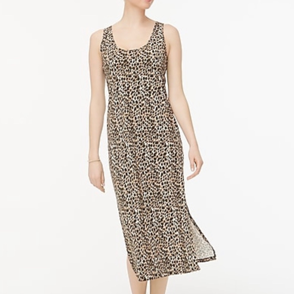 Jcrew tank midi dress